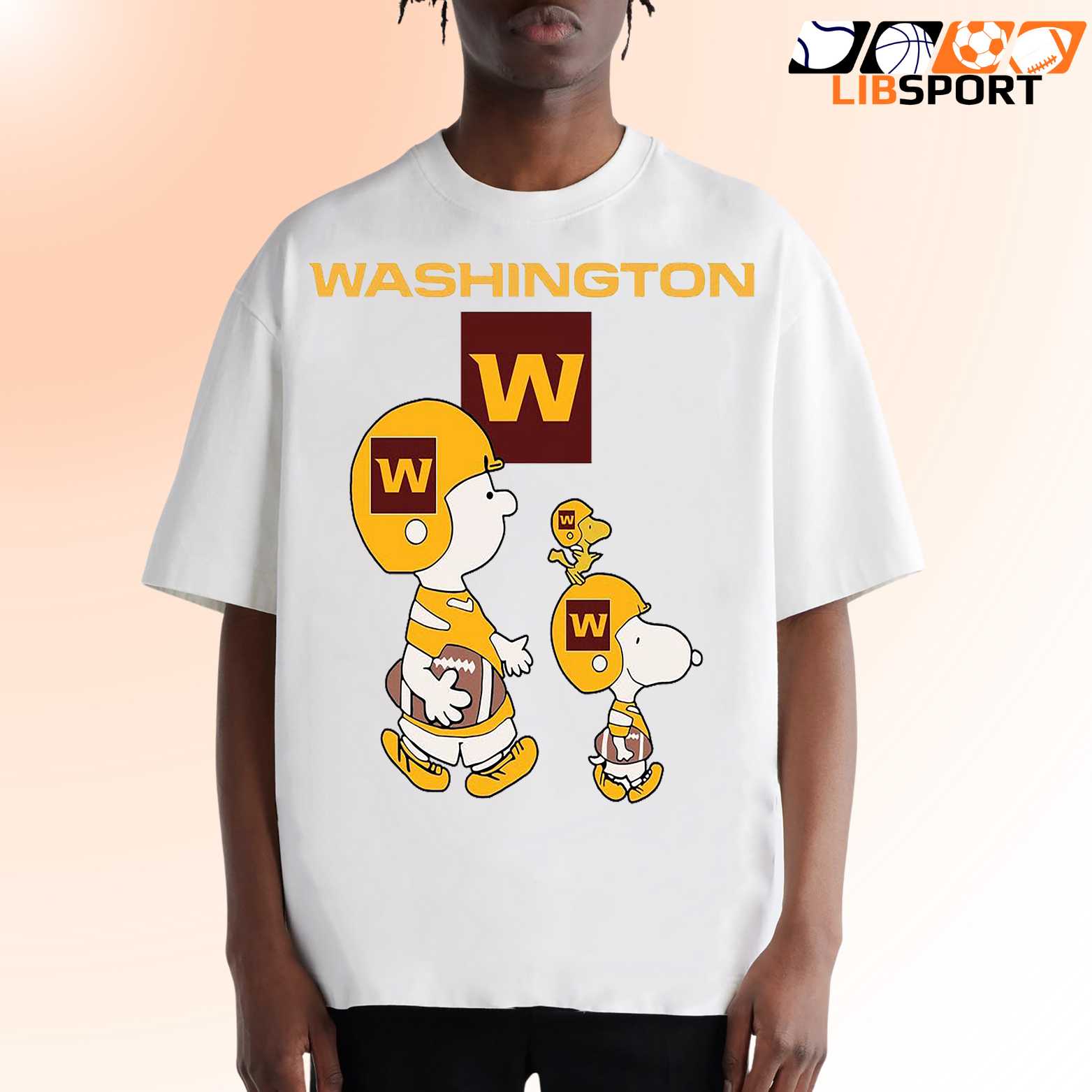 Snoopy Peanuts Washington Football Shirt, Sport Fan T-Shirt